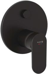 Kludi X1 - Rejtett csaptelep, 2 készülékhez, matt fekete 327633975 (327633975)