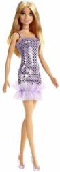 Mattel Papusa cu rochie mov, Barbie Glitz, HJR93 Papusa Barbie