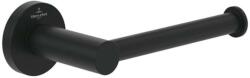 Villeroy & Boch Elements Tender - WC-papír tartó, matt fekete TVA151014000K5 (TVA151014000K5)