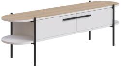 ASIR GROUP Alistar Tv Állvány, Fehér-Tölgy