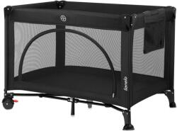 Lionelo - LAURA utazóágy, fekete karbon 5903771721721 (LN0308)