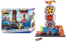 Mattel Hot Wheels City: Super Twist Tire Shop Playset