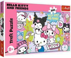 Trefl 23039 - Hello Kitty és barátai - Őrült trió - 300 db-os puzzle (23039)