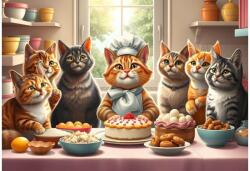 Alipson Puzzle 50231 - Pastry Cats in Action - 1000 db-os puzzle (50231)