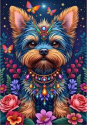 Alipson Puzzle 50236 - Dog in Flowerland - 1000 db-os puzzle (50236)