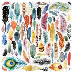 Galison 57822 - Feathers - 500 db-os Fóliás puzzle (57822)