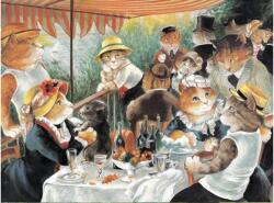 Galison 67517 - Meowsterpiece - Luncheon of the Boating Party - 1000 db-os puzzle (67517)