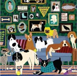 Galison 75758 - Lounge Dogs - 500 db-os puzzle (75758)