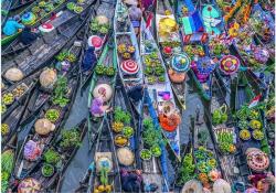 Magnolia 3536 - Floating Market - 1500 db-os Mini puzzle (3536)