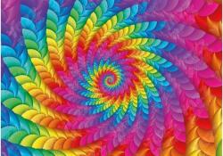 Yazz 3850 - Psychedelic Rainbow - 1000 db-os puzzle (3850)