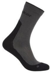 Icebreaker Merino Hike+ Light Crew Women Șosete OBSIDIAN/BLACK S