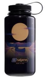 Nalgene Wide Mouth 1000 ml Sticlă Odyssey Grey with Moonset