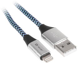 Tracer 46269 Lighting USB 2.0 Iphone AM 1m Black Blue (T-MLX32273) - pcone