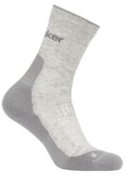 Icebreaker Merino Hike+ Light Crew Men Șosete BLIZZARD HTHR/ALLOY S