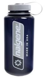 Nalgene Wide Mouth 1000 ml Sticlă Odyssey Gray W/Vert Logo