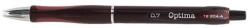Optima Golyóstoll OPTIMA nyomógombos TB 204 piros (10925) - mystock