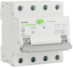 NOARK Electric Fi-relé kismegszakítóval 6kA 3+N C 16A 30mA A 111546 (111546)