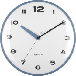 Karlsson Ceas de perete Brisk Dome, albastru (KA6028BL)
