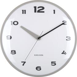 Karlsson Ceas de perete Brisk Dome, bej (KA6028GY)