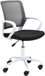 AKORD Furniture Factory AKORD FD-6 Gyermek Forgószék Fehér/Fekete Mesh Háttámlával (AKO-OCFD-6-W-BL)