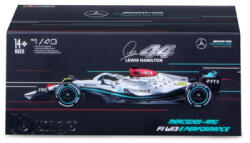 Bburago 1/43 versenyautó - MB F1 W13 E Performance(with helmet) 42544