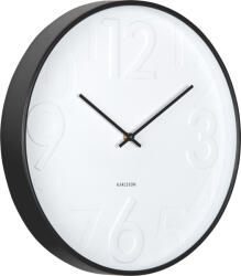 Karlsson Ceas de perete Ayuno, negru (KA6063BK)