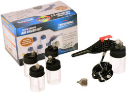 Fengda Set Aerograf pentru Modelism cu Duza de 0, 5 mm și 5 Rezervoare, Furtun Fengda BD-145 (TF2-18389)
