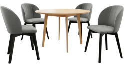  Étkezőgarnitúra Racine 136 (Barna)