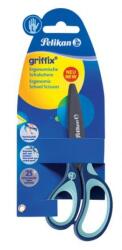 Pelikan Griffix olló balkezeseknek, kék buborékcsomagolásban