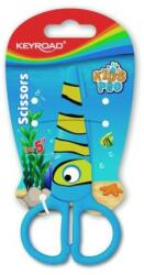 Keyroad iskolai olló, bliszter, halmotívum, kék
