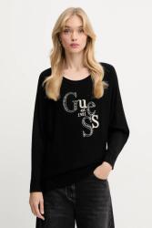 GUESS pulóver KASSIDY könnyű, fekete, W5YR22 Z2NQ2 - fekete S