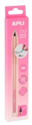 APLI Infinite ceruzakészlet - 3 darabos, rózsaszín