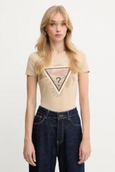 Guess t-shirt bézs, W5YI13 J1314 - bézs S