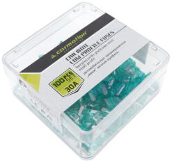  Biztosíték, mini, süllyesztett, 30A (100db) (CM86209)