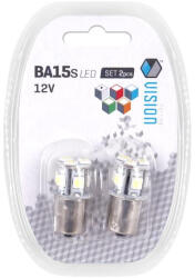  Izzó, VISION P21W BA15s 12V 8x5050SMD, fehér (CM58934)