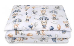  Baby Shop ágynemű huzat 100*135 cm - Kék lufis maci