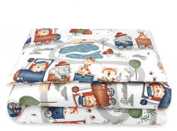  Baby Shop ágynemű huzat 100*135 cm - Állatok a vonaton