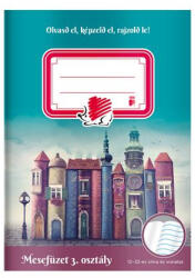 ICO Süni harmadik osztályos mesefüzet A/5-ös 12-32-es vonalazással