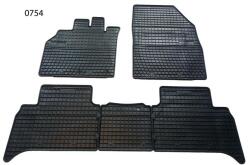 FroGum Renault Scenic III & Grand Frogum 0754 fekete gumiszőnyeg szett