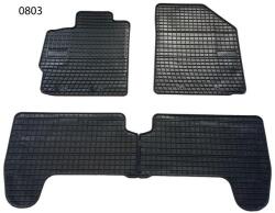 FroGum Toyota Yaris II Frogum 0803 fekete gumiszőnyeg szett