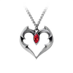 Alchemy Gothic Zgardă ALCHEMY GOTHIC - Bat Heart - Pewter - P900
