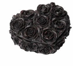 Alchemy Gothic decorație (cutie) ALCHEMY GOTHIC - Rose Heart - Black - SA19