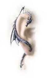 Alchemy Gothic cercel Al Dragonului Ispitire (dreapta ureche) ALCHEMY GOTHIC - E274