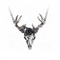 Alchemy Gothic Zgardă ALCHEMY GOTHIC - White Hart Black Rose - P807