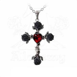 Alchemy Gothic Zgardă ALCHEMY GOTHIC - Black Rosifix - P758