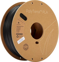 Polymaker - PolyTerra PLA - (Charcoal Black) Fekete - 1, 75mm - 1kg