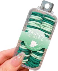 HARAHU TW-38233 hajgumik dobozban - Zöld KP38233