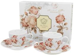 Duo Gift Porcelán eszpresszó kávés csésze aljjal 2 db szett - 90ml - Secesja