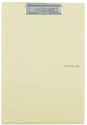 KARTON PP Felírótábla A/4, PVC, PASTELINI, pasztell sárga (KPP-5-577)