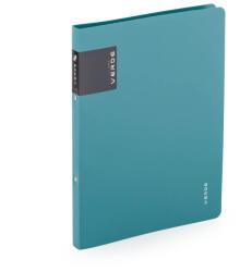 KARTON P+P Műanyag gyűrűskönyv A/4, 2 gyűrűs, VERDE, petrol színű (KPP-2-853) - mesescuccok